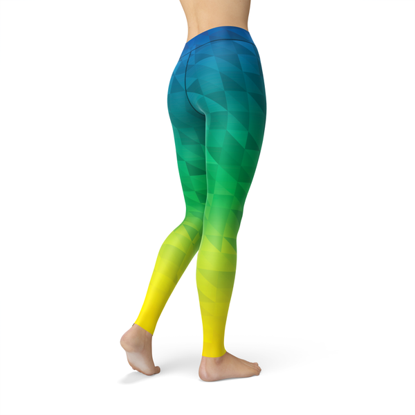 Leslie Beach Triangles - Luxy Leggings